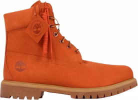 (Grade School) Timberland 6 Inch Premium Waterproof Boot Junior 'Orange Blaze' TB0A28VK-846 (Grade School) Timberland 6 Inch Premium Waterproof Boot Junior 'Orange Blaze' TB0A28VK-846