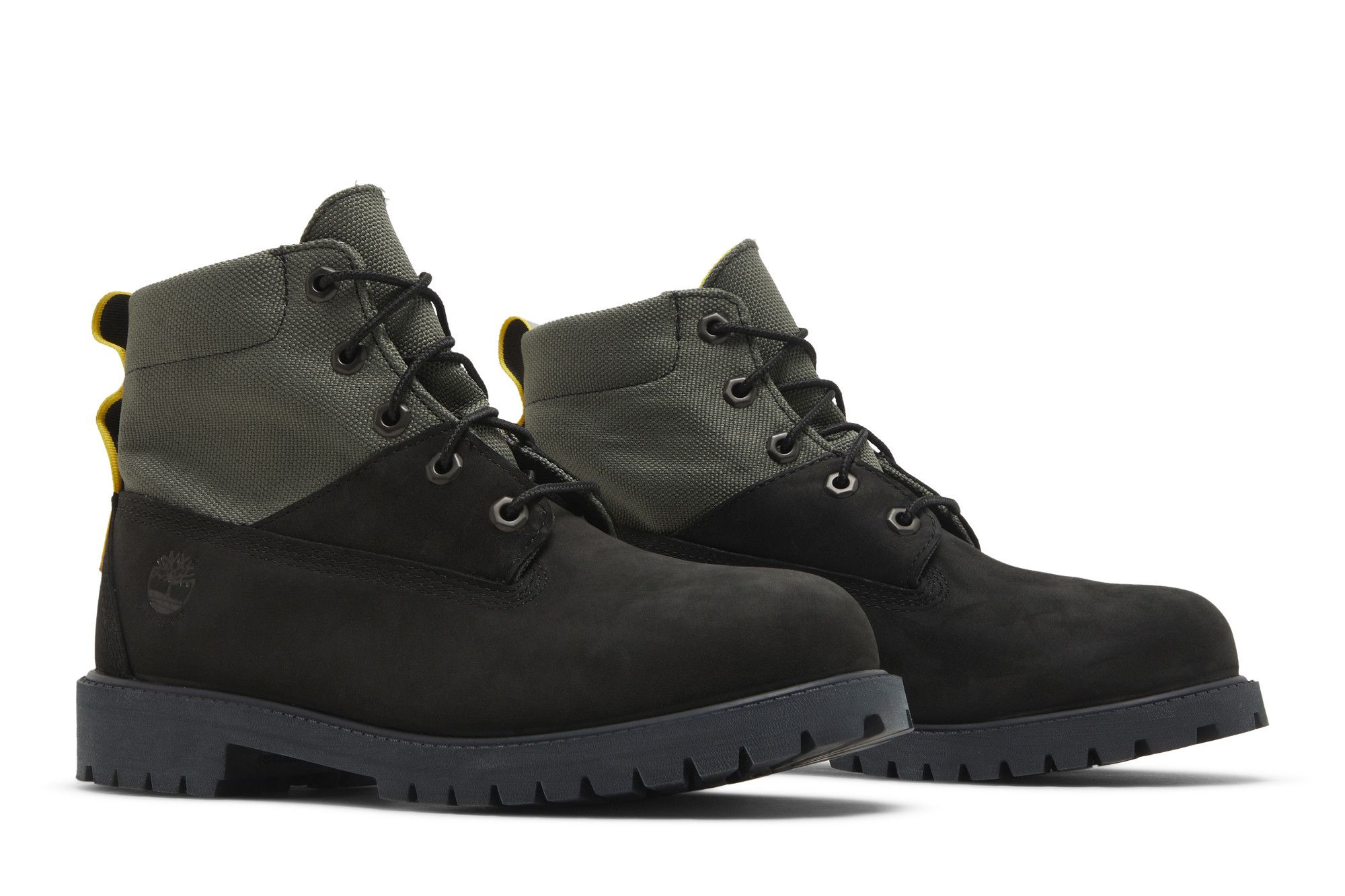 Cheap (Grade School) Timberland 6 Inch ReBOTL Junior ''Zwart'' TB0A2E4E-001