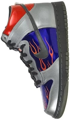 (Grade School) Transformers x Nike Dunk High 'Optimus Prime' 308319-001 Lookbook (Grade School) Transformers x Nike Dunk High 'Optimus Prime' 308319-001