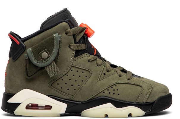 (Grade School) Travis Scott x Air Jordan 6 Retro 'Olive' CN1085-200 Buy (Grade School) Travis Scott x Air Jordan 6 Retro 'Olive' CN1085-200