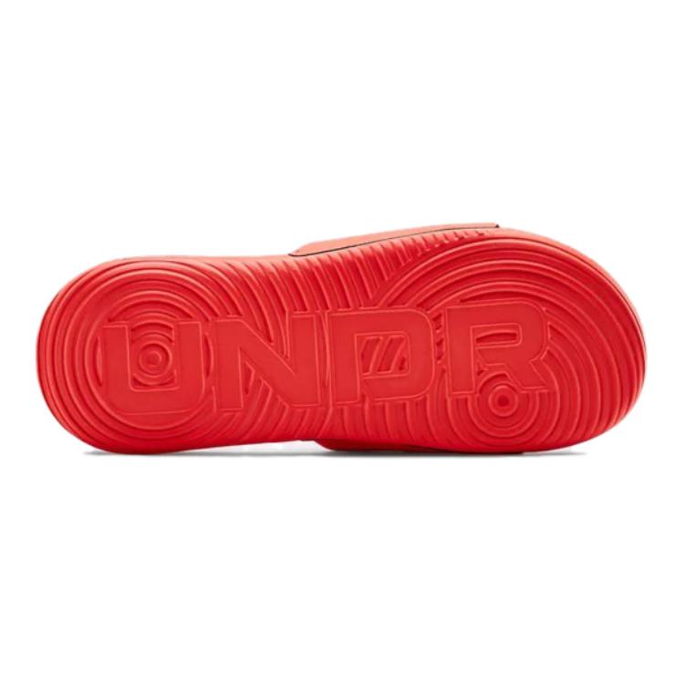Shop Under Armour Ansa Fixed Slide (Kanak-kanak Gred) 'After Burn Chakra' 3023789-802