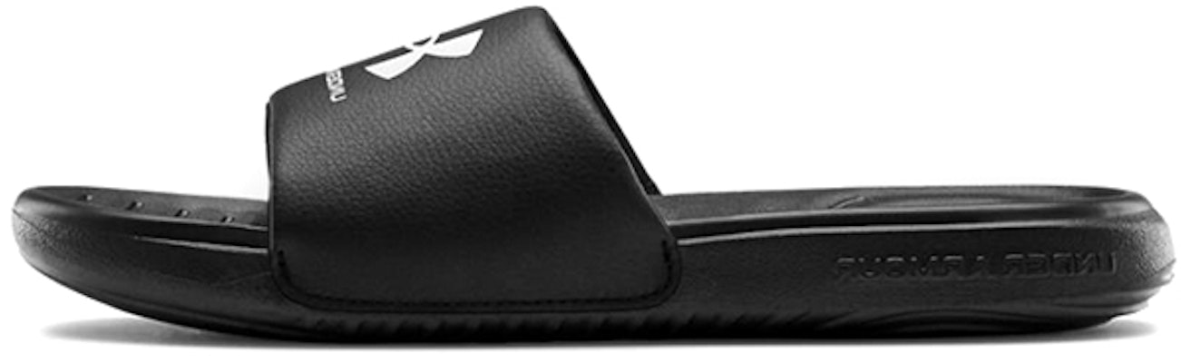 (Grade School) Under Armour Ansa Fixed Slide 'Black' 3023789-004 Buy (Grade School) Under Armour Ansa Fixed Slide 'Black' 3023789-004