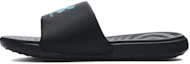 Buy (Grade School) Under Armour Ansa Fixed Slide ''Schwarz Blau Surf'' 3023789-009