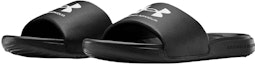 Order (Grade Sekolah) Under Armour Ansa Fixed Slide 'Hitam Kuning Ray' 3023789-007