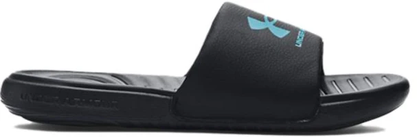 Order (小學)Under Armour Ansa 固定拖鞋 '黑藍波' 3023789-009