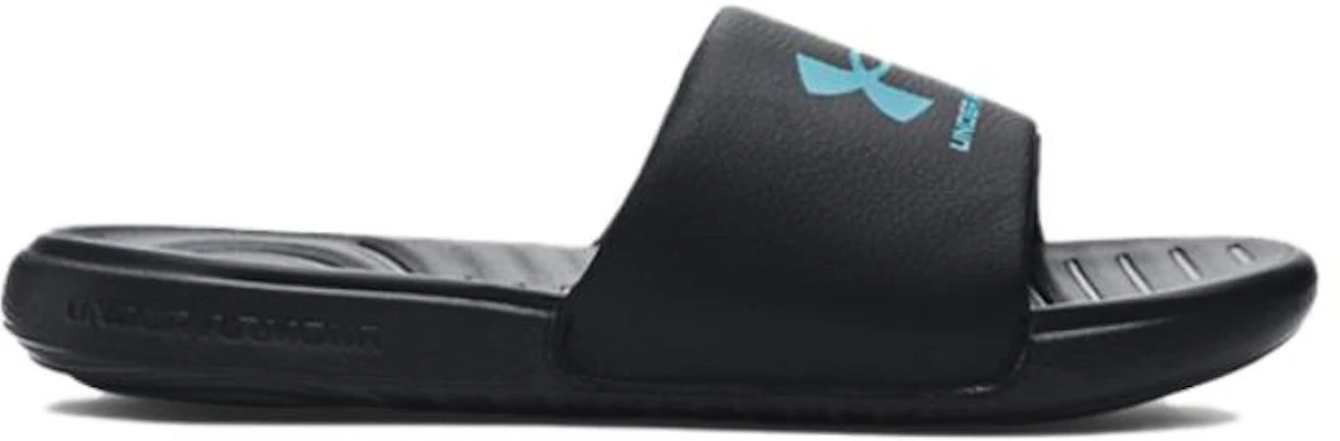 (Grade School) Under Armour Ansa Fixed Slide ''Schwarz Blau Surf'' 3023789-009 Order (Grade School) Under Armour Ansa Fixed Slide ''Schwarz Blau Surf'' 3023789-009