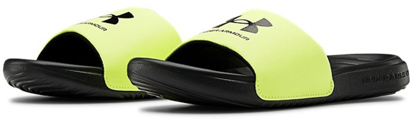 (Escolar) Sandalias Under Armour Ansa Fixed 'Negro Verde Neón' 3023789-003 Lookbook (Escolar) Sandalias Under Armour Ansa Fixed 'Negro Verde Neón' 3023789-003