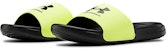 (Kanak-Kanak) Under Armour Ansa Fixed Slide 'Hitam Neon Hijau' 3023789-003
