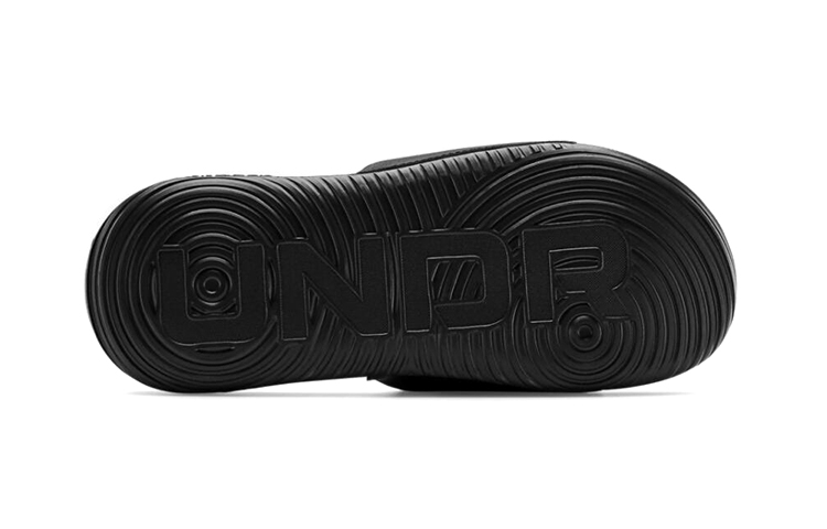 Shop GS UAアンサ フィックスド スライド (黒) 3023789-004