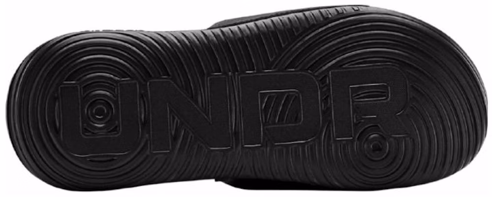 (Grade School) Under Armour Ansa Fixed Slide 'Black Yellow Ray' 3023789-007 Shop (Grade School) Under Armour Ansa Fixed Slide 'Black Yellow Ray' 3023789-007