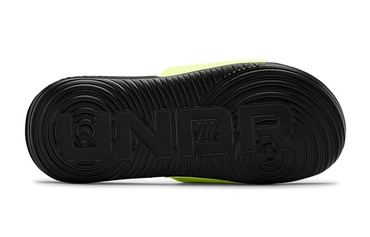 Shop (Kanak-Kanak) Under Armour Ansa Fixed Slide 'Hitam Neon Hijau' 3023789-003