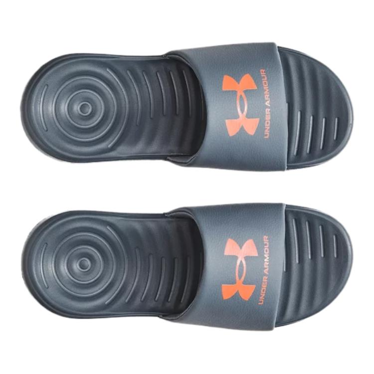 Shop Under Armour Ansa Fixed Slide "Gravel Orange Blast" Anak-anak (GS) 3023789-107