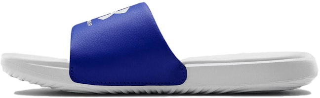 (Grade School) Under Armour Ansa Fixed Slide 'Halo Grey Blue' 3023789-105 (Grade School) Under Armour Ansa Fixed Slide 'Halo Grey Blue' 3023789-105