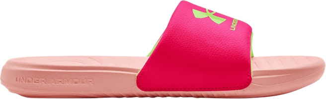 (Grade School) Under Armour Ansa Fixed Slide 'Penta Pink' 3023793-600 (Grade School) Under Armour Ansa Fixed Slide 'Penta Pink' 3023793-600
