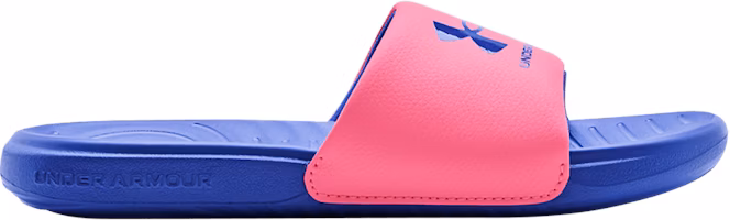 (Grade School) Under Armour Ansa Fixed Slide 'Pink Punk Versa Blue' 3023793-601 (Grade School) Under Armour Ansa Fixed Slide 'Pink Punk Versa Blue' 3023793-601