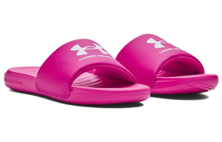 Lookbook (Grade School) Under Armour Ansa Fixed Slide ''Rebel Pink'' Kinder Sandalen 3023793-602