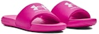(Grade School) Under Armour Ansa Fixed Slide 'Rebel Pink' - Kasut Kanak-Kanak 3023793-602