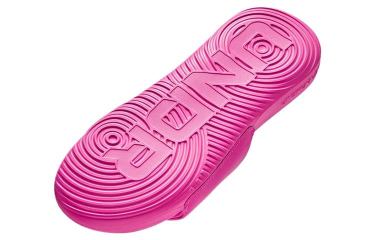 Shop (Grade School) Under Armour Ansa Fixed Slide ''Rebel Pink'' Kinder Sandalen 3023793-602