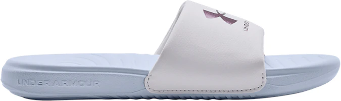 (Grade School) Under Armour Ansa Fixed Slide 'White Oxford Blue' 3023793-102 (Grade School) Under Armour Ansa Fixed Slide 'White Oxford Blue' 3023793-102