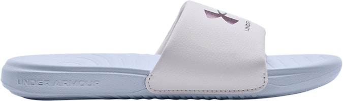 (Grade School) Under Armour Ansa Fixed Slide 'White Oxford Blue' 3023793-102 (Grade School) Under Armour Ansa Fixed Slide 'White Oxford Blue' 3023793-102