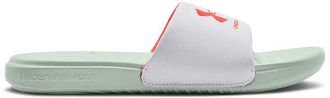 (Grade School) Under Armour Ansa Fixed Slide 'White Sea Mist' 3023793-100 (Grade School) Under Armour Ansa Fixed Slide 'White Sea Mist' 3023793-100