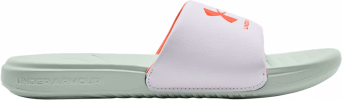 (Grade School) Under Armour Ansa Fixed Slide 'White Sea Mist' 3023793-100 (Grade School) Under Armour Ansa Fixed Slide 'White Sea Mist' 3023793-100