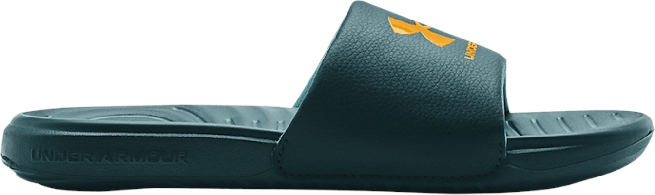 (Grade School) Under Armour Ansa Fixed Slides 'Batik Cruise Gold' 3023789-303 Buy (Grade School) Under Armour Ansa Fixed Slides 'Batik Cruise Gold' 3023789-303