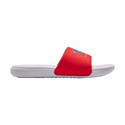 (GS) UA Ansa Fixed Slides 'Bolt Red White'