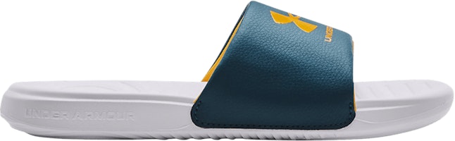 (Grade School) Under Armour Ansa Fixed Slides 'Deep Sea' 3023789-402 (Grade School) Under Armour Ansa Fixed Slides 'Deep Sea' 3023789-402