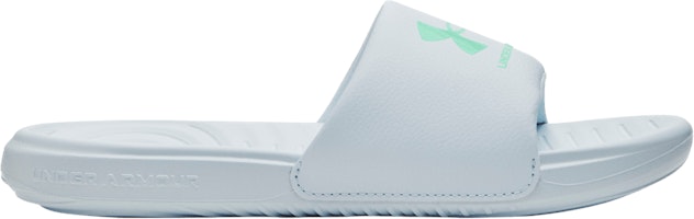 (Grade School) Under Armour Ansa Fixed Slides 'Halogen Blue Green Breeze' 3023793-401 (Grade School) Under Armour Ansa Fixed Slides 'Halogen Blue Green Breeze' 3023793-401