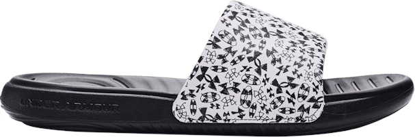 (Grade School) Under Armour Ansa Graphic Slide 'Allover Logo Doodles' 3024438-105 (Grade School) Under Armour Ansa Graphic Slide 'Allover Logo Doodles' 3024438-105