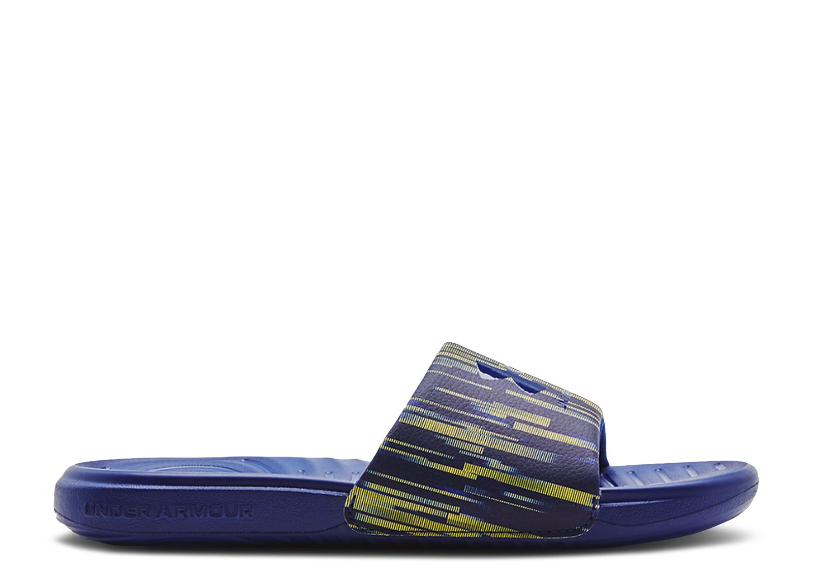(Grade School) Under Armour Ansa Graphic Slide 'Bauhaus Blue' 3024438-403