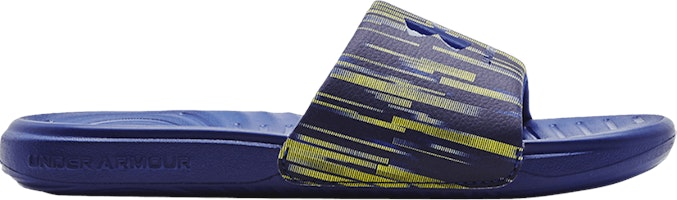 (Grade School) Under Armour Ansa Graphic Slide 'Bauhaus Blue' 3024438-403 (Grade School) Under Armour Ansa Graphic Slide 'Bauhaus Blue' 3024438-403