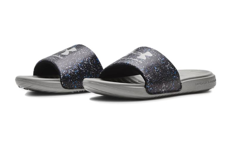 Order (Grade School) Under Armour Ansa Graphic Slide ''Schwarz Zinn gesprenkelt'' 3024438-007
