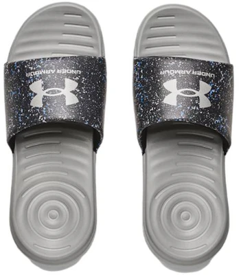 (Grade School) Under Armour Ansa Graphic Slide ''Schwarz Zinn gesprenkelt'' 3024438-007 Lookbook (Grade School) Under Armour Ansa Graphic Slide ''Schwarz Zinn gesprenkelt'' 3024438-007