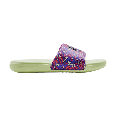 (GS) UA Ansa Graphic Slide 'Mega Magenta Sugar Mint'