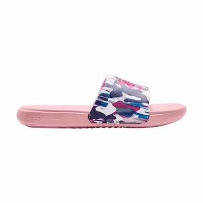 (GS) UA Ansa Graphic Slide 'Prime Pink Camo'
