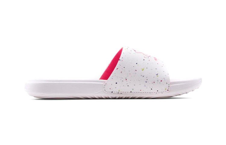Order (小童尺码) Under Armour 安德玛 Ansa 图形拖鞋 '斑点' 3024439-100