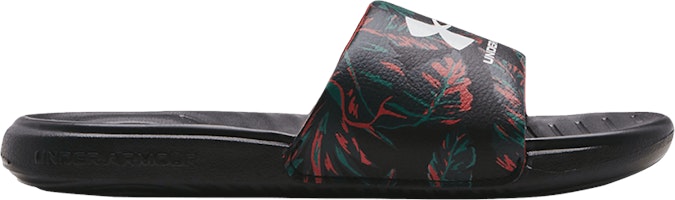 (Grade School) Under Armour Ansa Graphic Slide 'Tropical Leaf' 3024438-006 (Grade School) Under Armour Ansa Graphic Slide 'Tropical Leaf' 3024438-006