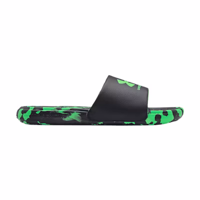 (GS) UA Ansa Regrind Slide 'Black Stadium Green Camo'