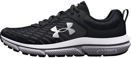 (Grade School) Under Armour Assert 10 AC 'Black White' 3026182-001 (Grade School) Under Armour Assert 10 AC 'Black White' 3026182-001