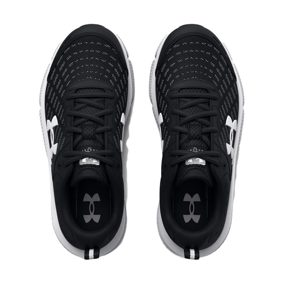 Lookbook ( Tahap Sekolah ) Under Armour Assert 10 AC 'Hitam Putih' 3026182-001