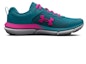 Order (Grade School) Under Armour Assert 10 AC 'Glacier Biru Pemberontak Merah Jambu' 3026189-400