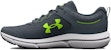 (Grade School) Under Armour Assert 10 AC 'Gravel Lime Surge' 3026182-102