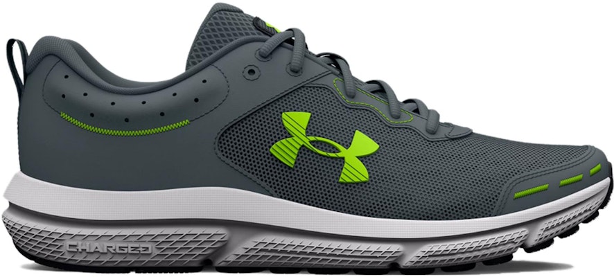 (Grade School) Under Armour Assert 10 AC 'Gravel Lime Surge' 3026182-102 Order (Grade School) Under Armour Assert 10 AC 'Gravel Lime Surge' 3026182-102