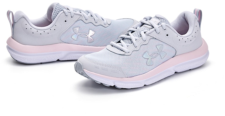 (Grade School) Under Armour Assert 10 AC 'Halo Grey Pink Sugar' 3026189-102 Lookbook (Grade School) Under Armour Assert 10 AC 'Halo Grey Pink Sugar' 3026189-102