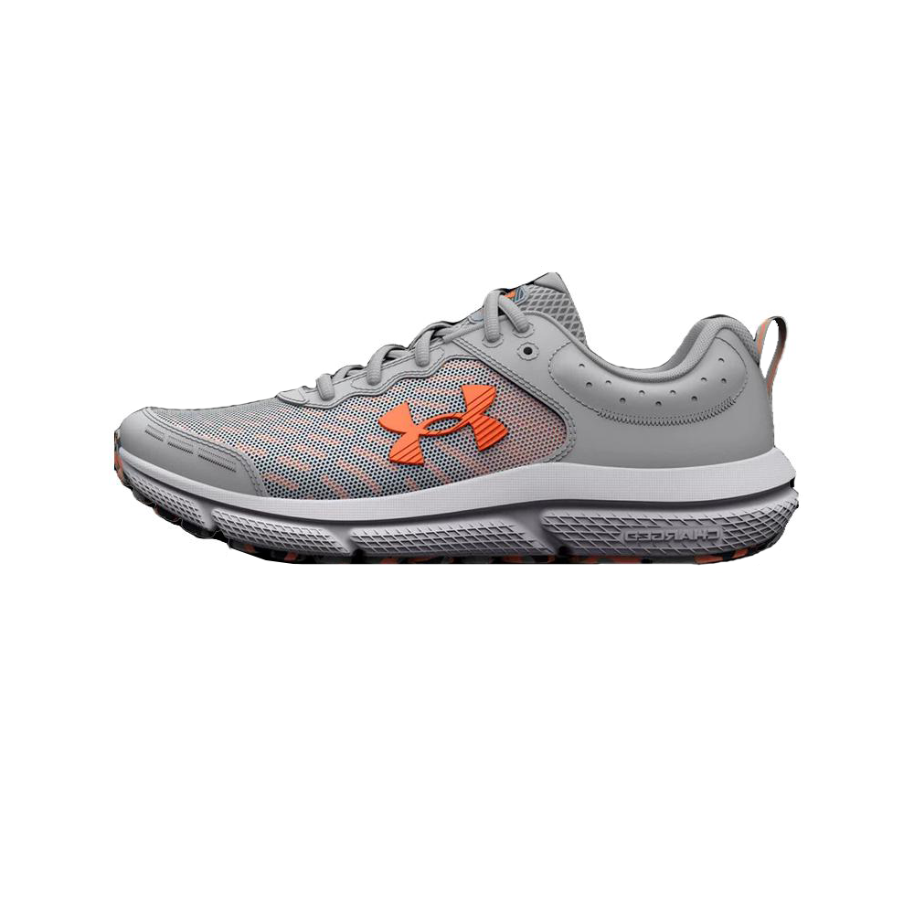 (Grade School) Under Armour Assert 10 AC 'Mod Grey Orange Blast' 3026182-103