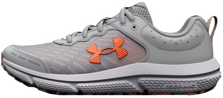 (Grade School) Under Armour Assert 10 AC 'Mod Grey Orange Blast' 3026182-103 (Grade School) Under Armour Assert 10 AC 'Mod Grey Orange Blast' 3026182-103