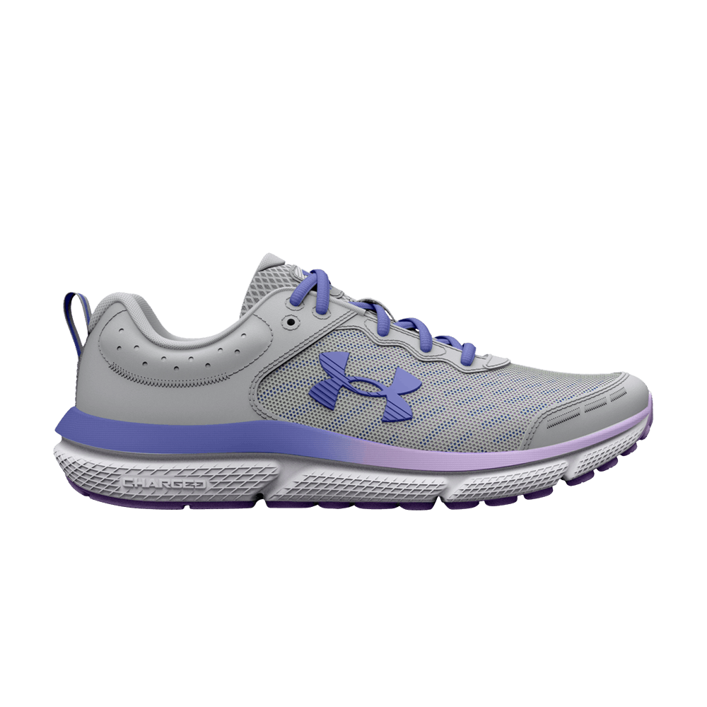 (Grade School) Under Armour Assert 10 AC 'Mod Grey Nebula Purple' 3026189-100