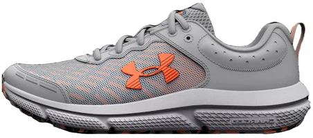 (Grade School) Under Armour Assert 10 AC 'Mod Grey Orange Blast' 3026182-103 (Grade School) Under Armour Assert 10 AC 'Mod Grey Orange Blast' 3026182-103